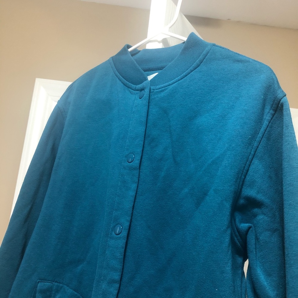 Basic bomber cardigan